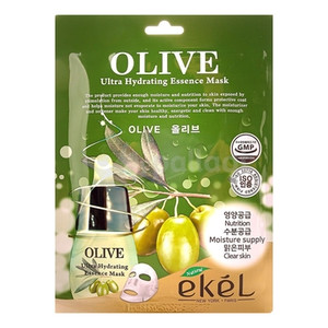 Ekel Olive Ultra Hydrating Essence Mask Mаска тканевая омолаживающая с оливой 25 мл