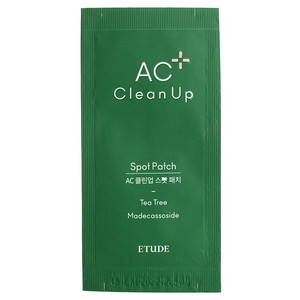 Etude House AC Clean Up Spot Patch Точечные патчи для проблемной кожи с экстрактом чайного дерева 1 уп 12 шт 30 г
