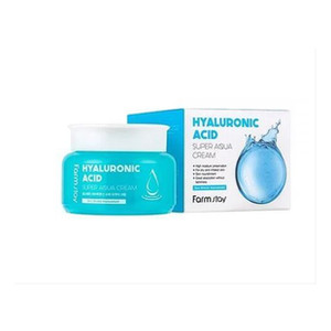 Farmstay Cream Hyaluronic Acid Super Aqua Увлажняющий крем для лица с гиалоурановой кислотой 100 мл