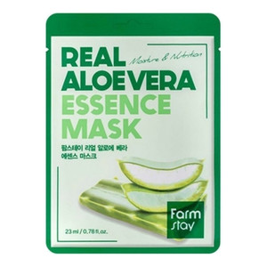 FarmStay Real Aloe Vera Essence Mask Тканевая маска для лица с эссенцией алоэ 23 мл