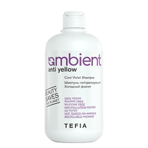 Tefia Ambient Anti-Yellow Шампунь нейтрализующий холодный фиолет 250 мл