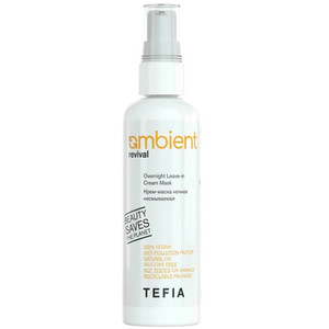 Tefia Ambient Revival Крем-маска ночная несмываемая для поврежденных волос 100 мл