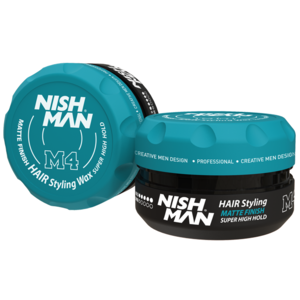 Nishman Matte Finish Super High Hold Wax M4 Матовый воск для волос 100 мл