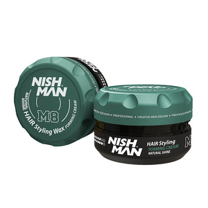 Nishman Hair Styling Matte Wax Natural Shine M8 Матовый воск для волос 100 мл