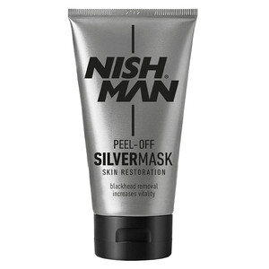 Nishman Silver Peel-Off Mask Маска для лица серебряная против черных точек 150 мл