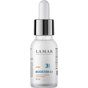 Lamar Professional Glow Booster C+ Антиоксидантная сыворотка-бустер с ниацинамидом и витамином С 30 мл