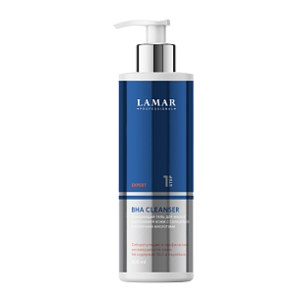 Lamar Professional Expert Bha Cleanser Очищающий гель для жирной проблемной кожи c салициловой и молочной кислотами 400 мл