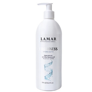 Lamar Professional Hydro Activ&Hydro Lipid Balance Freshness Крем для ног антибактериальный защита от грибка 150 мл