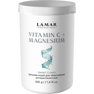 Lamar Professional Smart Cliniq Vitamin C + Magnesium Бальзам-скраб для обертывания антицеллюлитный 500 г