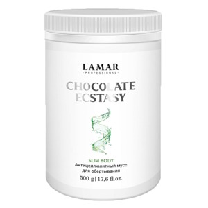 Lamar Professional Slim Body Сhocolate Ecstasy Антицеллюлитный мусс для тела для обертывания 500 г