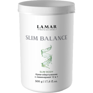 Lamar Professional Slim Body Slim Balance Крем-обертывание с ламинарией 12 в 1 для тела 500 г
