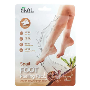 Ekel Snail Foot Peeling Pack Пилинг-носочки для стоп с муцином улитки 20 мл