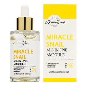 Grace Day Miracle Snail All in One Ampoule Сыворотка для лица с улиткой 50 мл