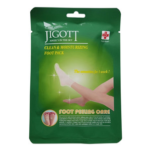 Jigott Clean & moisturizing Маска-носки для пилинга 40 мл