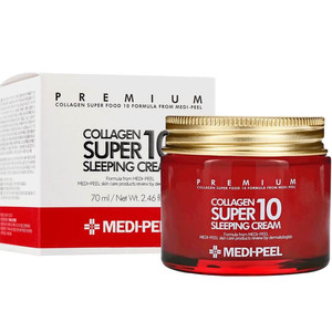 Medi-Peel Collagen Super10 Sleeping Cream Омолаживающий ночной крем для лица с коллагеном 70 мл