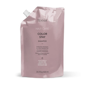 Lakme Teknia Color Stay Бессульфатный шампунь для защиты цвета окрашенных волос эко-пакет 600 мл