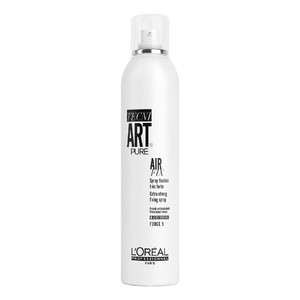 L'oreal Tecni.Art Air Fix Pure Спрей для волос моментальный супер сильной фиксации без запаха 400 мл