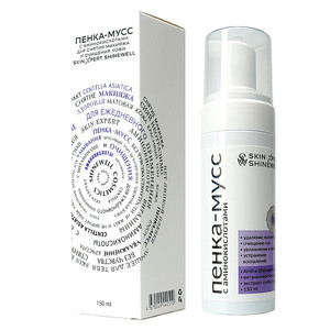 Shinewell FLM1 Пенка-мусс с аминокислотами для снятия макияжа и очищения кожи 150 мл