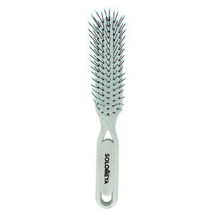 Solomeya Detangler Hairbrush for Wet & Dry Hair Pastel Green Био-расческа для распутывания сухих и влажных волос Пастельно-зеленая 1 шт