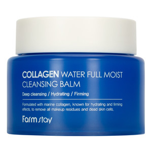 Farmstay Collagen Water Full Moist Cleansing Balm Очищающий бальзам для умывания с коллагеном 95 мл