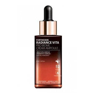 Fortheskin Radiance Vita Pro Biome Cream Ampoule Крем-сыворотка для лица для лифтинга с витаминами 50 мл