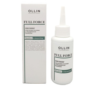 Ollin Professional Full Force Пилинг для кожи головы с экстрактом бамбука 80 мл