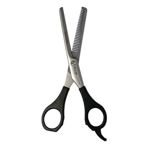 Ollin Professional Plastic Series Ножницы парикмахерские филировочные для стрижки волос с пластиковыми ручками Н46 6,0
