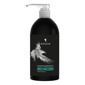 Kondor Hair Shampoo Mint Шампунь для волос мята 750 мл