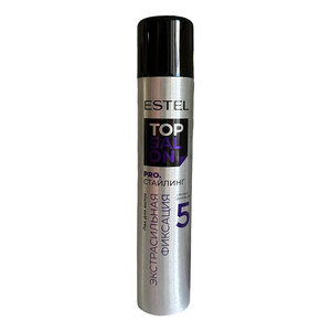 Estel Top Salon Pro Стайлинг Лак для волос экстрасильная фиксация 400 мл