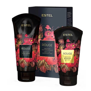 Estel Rouge Дуэт компаньонов для тела (цветочный гель-крем для душа 200 мл + цветочное молочко для тела 150 мл)