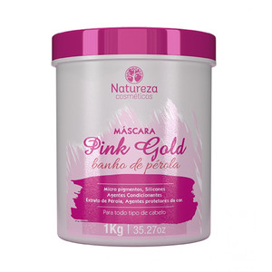 Natureza Pink Gold Маска-глянец для волос 1000 мл