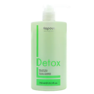 Kapous Professional Detox Бальзам для волос с сельдереем и маслом семени льна 750 мл