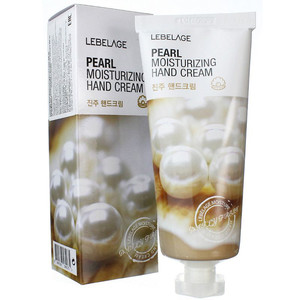 Lebelage Pearl Moisturizing Hand Cream Крем для рук с жемчужной пудрой 100 мл