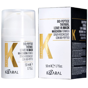 KAARAL Extra K Bio-Peptide Thermal Leave In Несмываемая термомаска для волос с биопептидами 50 мл